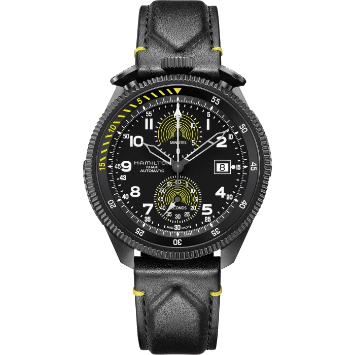 Hamilton H76776733 : Khaki Pilot Takeoff Auto Chrono Limited Edition