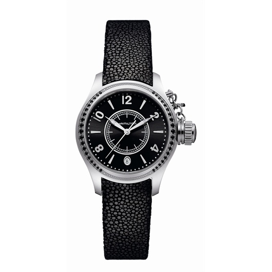 Hamilton H77351935 : Khaki Navy Seaqueen 37