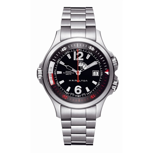 Hamilton H77555135 : Khaki Navy GMT