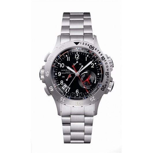 Hamilton H77614133 : Khaki Navy Regatta Alarm