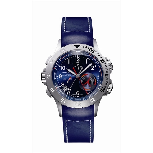 Hamilton H77614343 : Khaki Navy Regatta Alarm