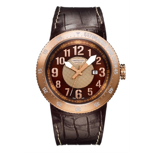 Hamilton H79745583 : Khaki Base Jump Auto