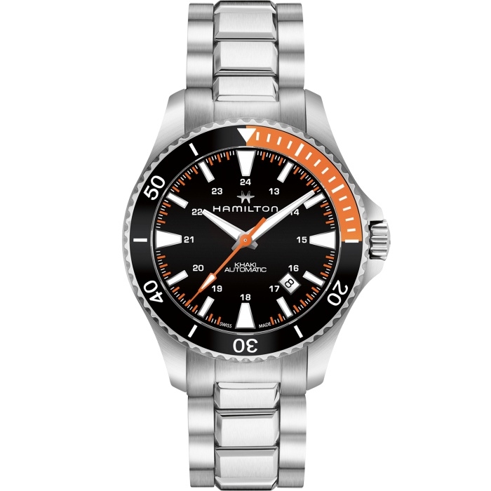 Hamilton H82305131 : Khaki Navy Scuba Auto Stainless Steel / Black