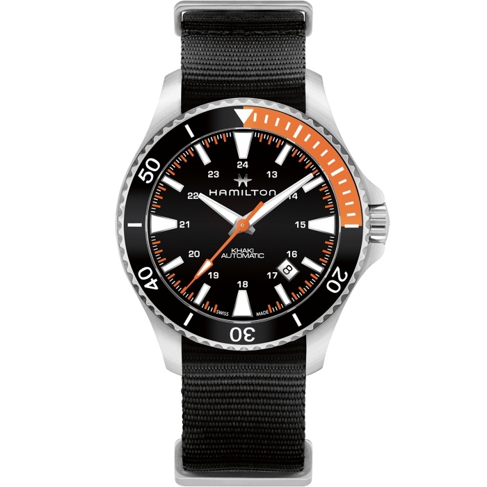 Hamilton H82305931 : Khaki Navy Scuba Auto Stainless Steel / Black