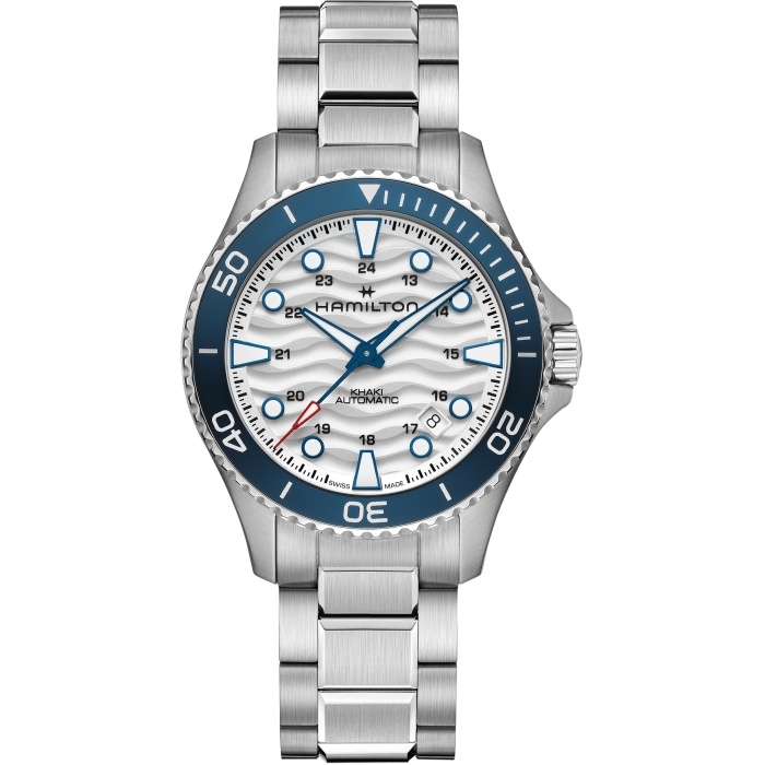 Hamilton H82425110 : Khaki Navy Scuba Auto 40 Stainless Steel / Silver / Bracelet
