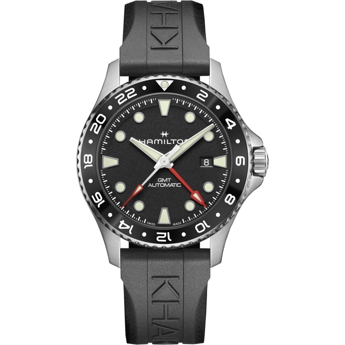 Hamilton H82555330 : Khaki Navy Scuba Automatic GMT 43 Stainless Steel / Black
