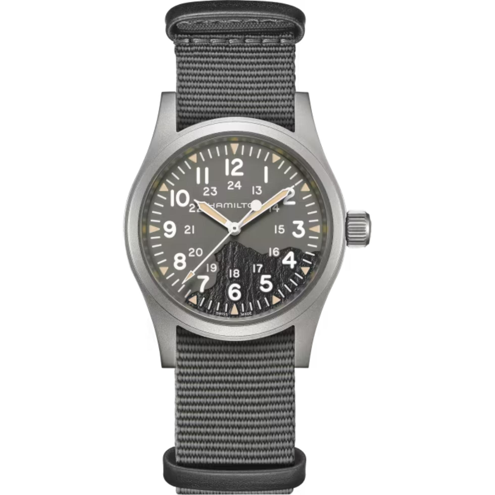 Hamilton H89449980 : Khaki Field Mechanical 38 Hong Kong Edition