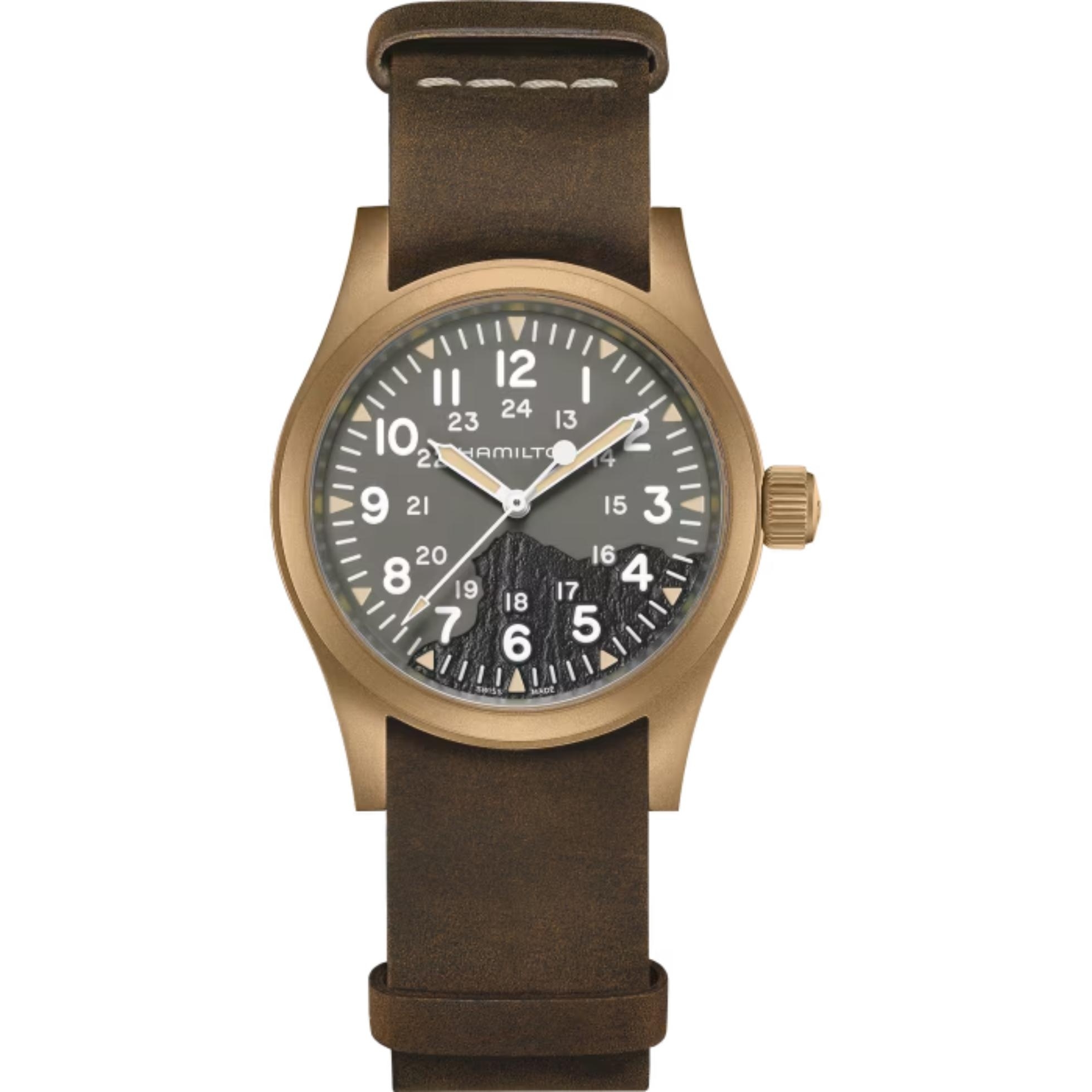 Hamilton H89489580 : Khaki Field Mechanical 38 Bronze Hong Kong Edition