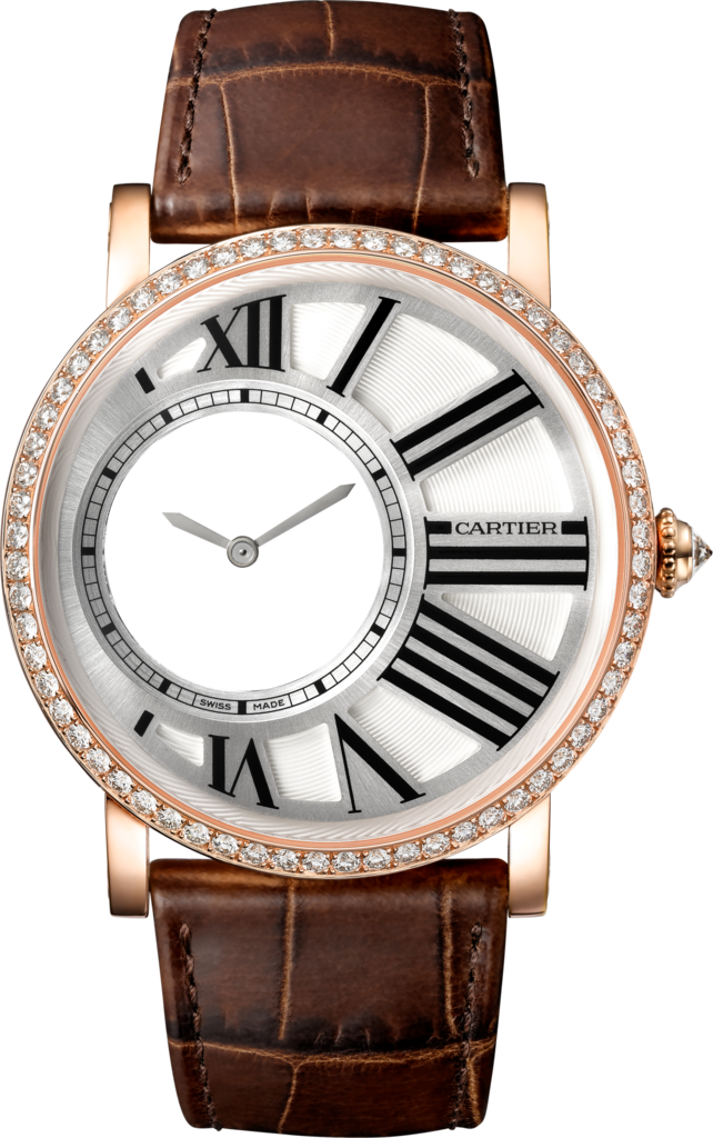 Cartier HPI00635 : Rotonde de Cartier Mysterious Hour Pink Gold