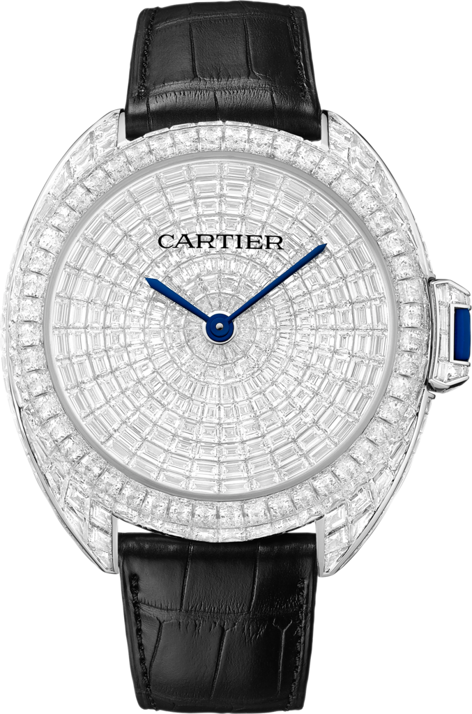 Cartier HPI00938 : Clé de Cartier 41 White Gold / Baguette
