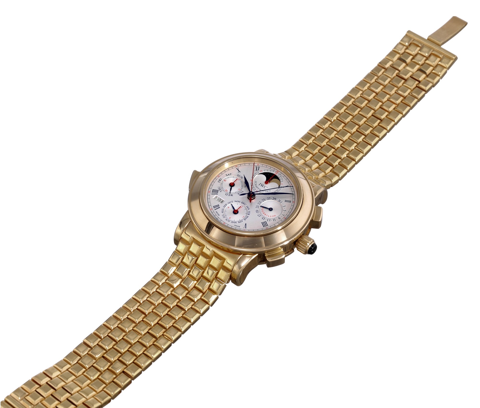 IWC IW1868-07 : Destriero Scafusia Red Gold / Bracelet / English