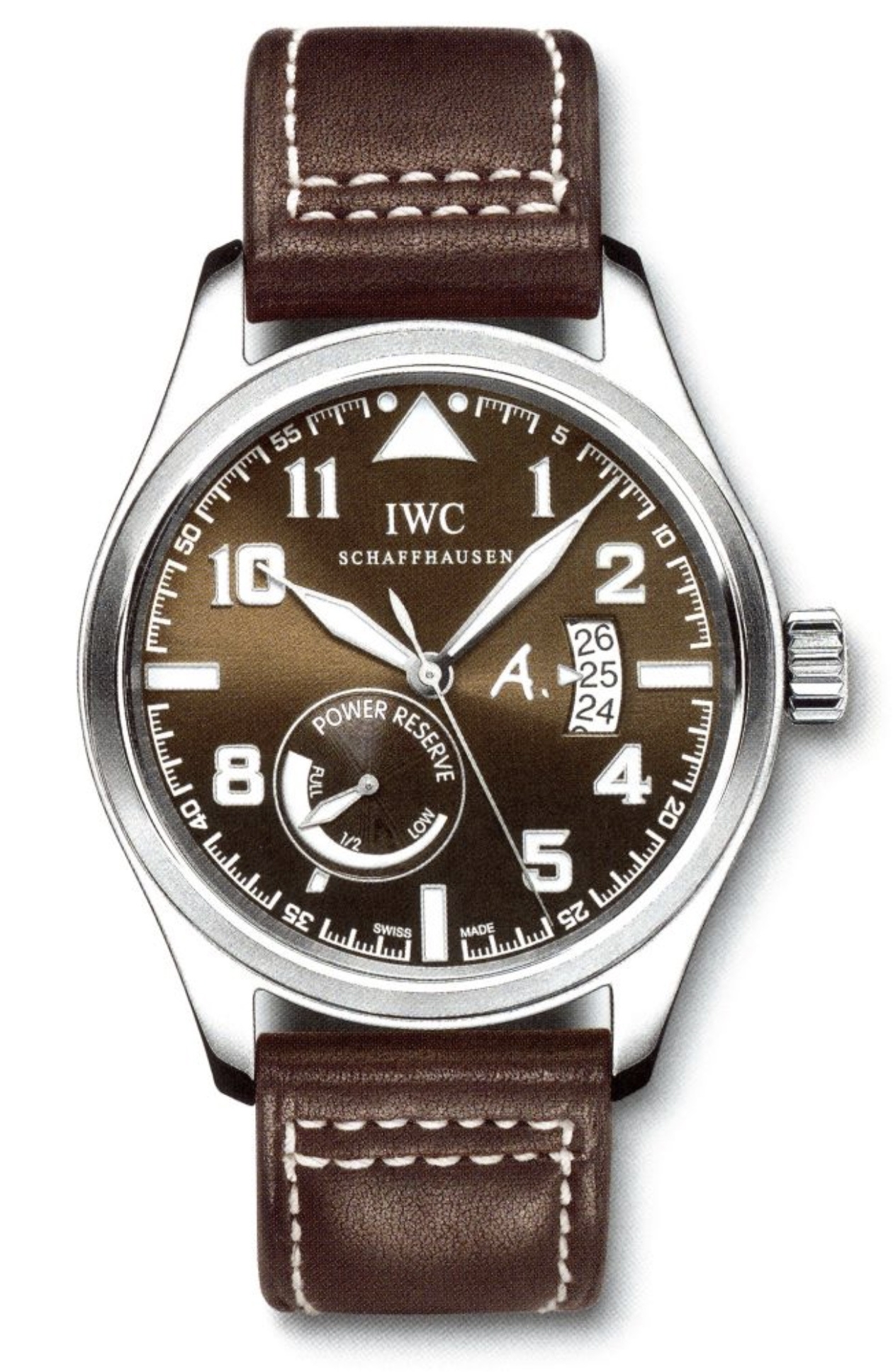 IWC IW320104 : Pilot's Watch Antoine De Saint Exupery Power Reserve Stainless Steel