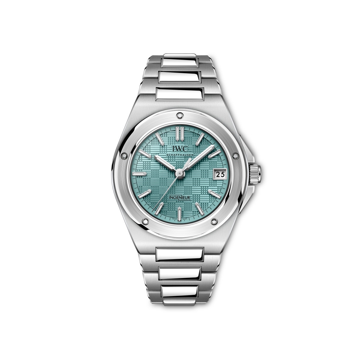 IWC IW3249-02 : Ingenieur Automatic 35 Stainless Steel / Pool