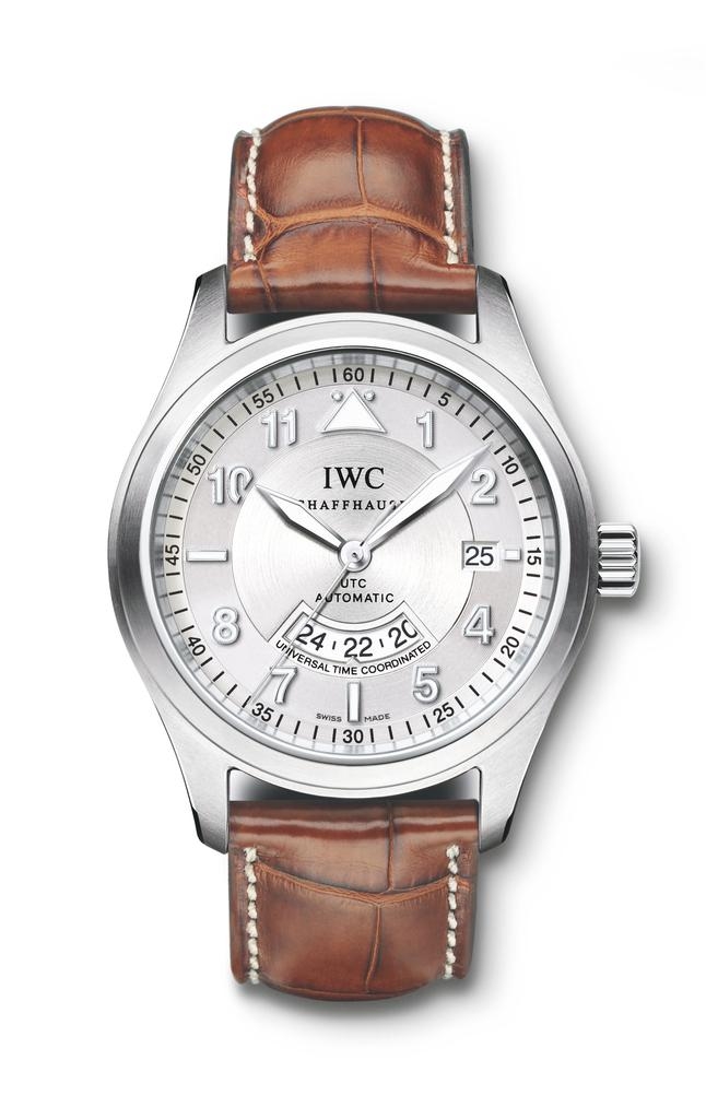 IWC IW3251-10 : Pilot's Watch Spitfire UTC Stainless Steel / Silver / Strap