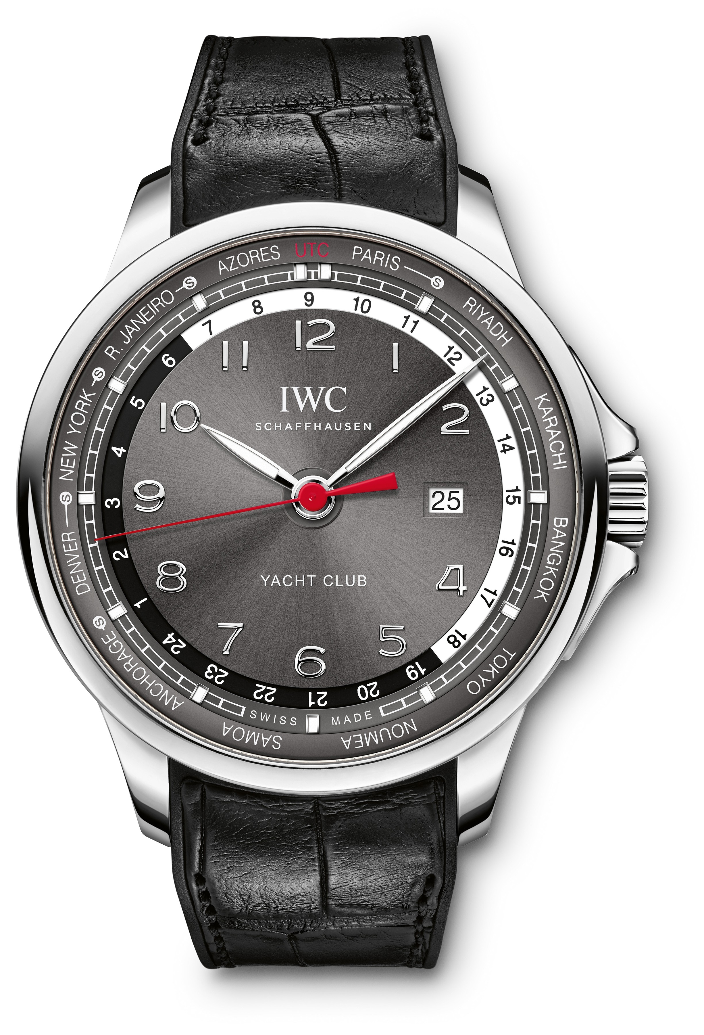 IWC IW3266-02 : Portugieser Yacht Club Worldtimer Stainless Steel