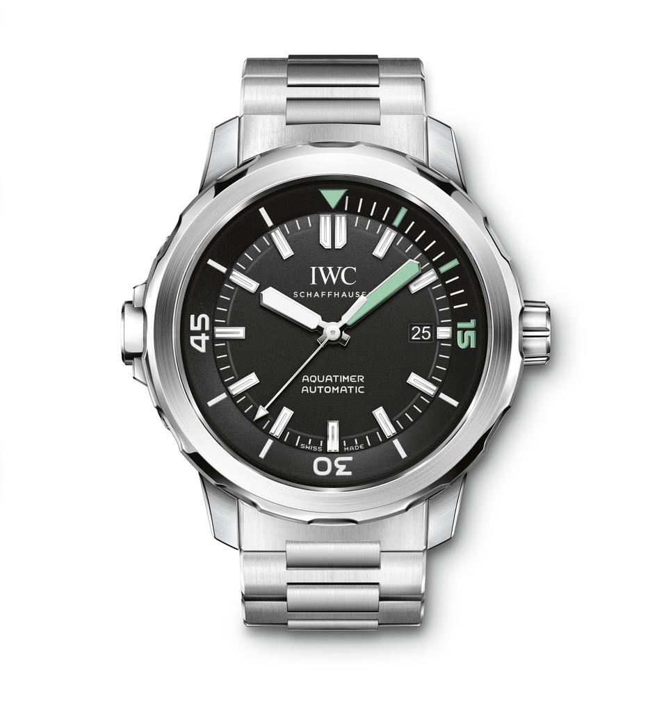 IWC IW3290-02 : Aquatimer Automatic Stainless Steel / Black / Bracelet
