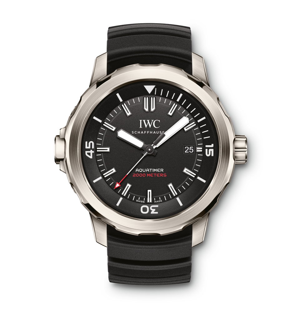 IWC IW3291-01 : Aquatimer Automatic Ocean 2000 Titanium / Black / Rubber
