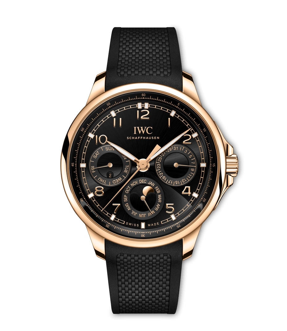 IWC IW3441-01 : Portuguese Yacht Club Perpetual Armor Gold / Black