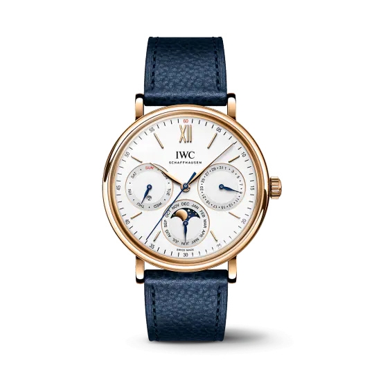 IWC IW344602 : Portofino Perpetual Calendar Rose Gold / Silver