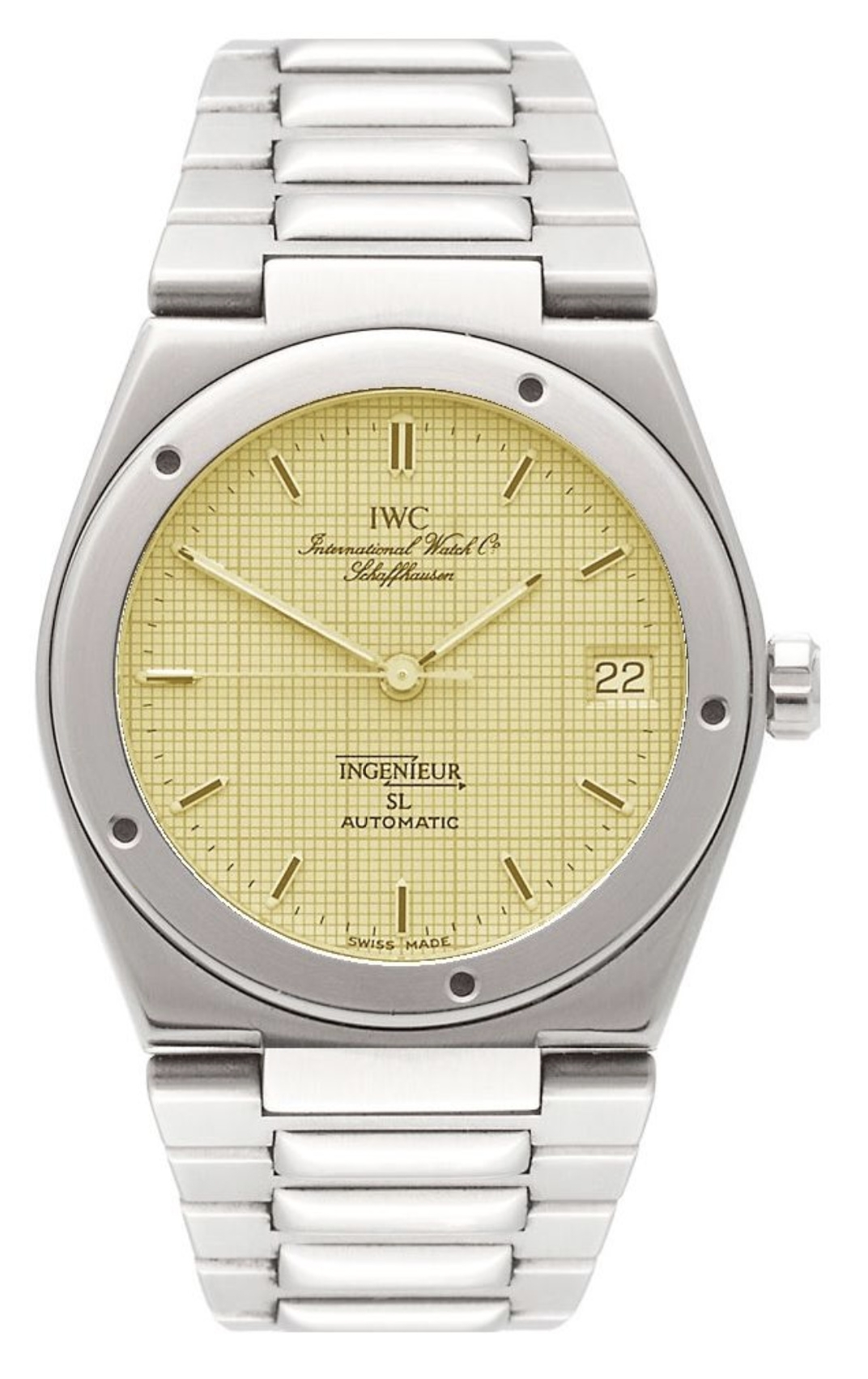 IWC IW3505-04 : Ingenieur SL Automatic Stainless Steel / Champagne / Bracelet