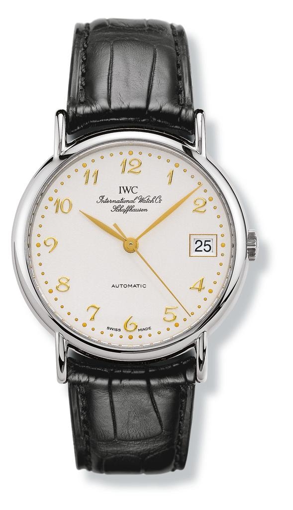 IWC IW3513-19 : Portofino Automatic / Stainless Steel / Silver - Breguet / Strap