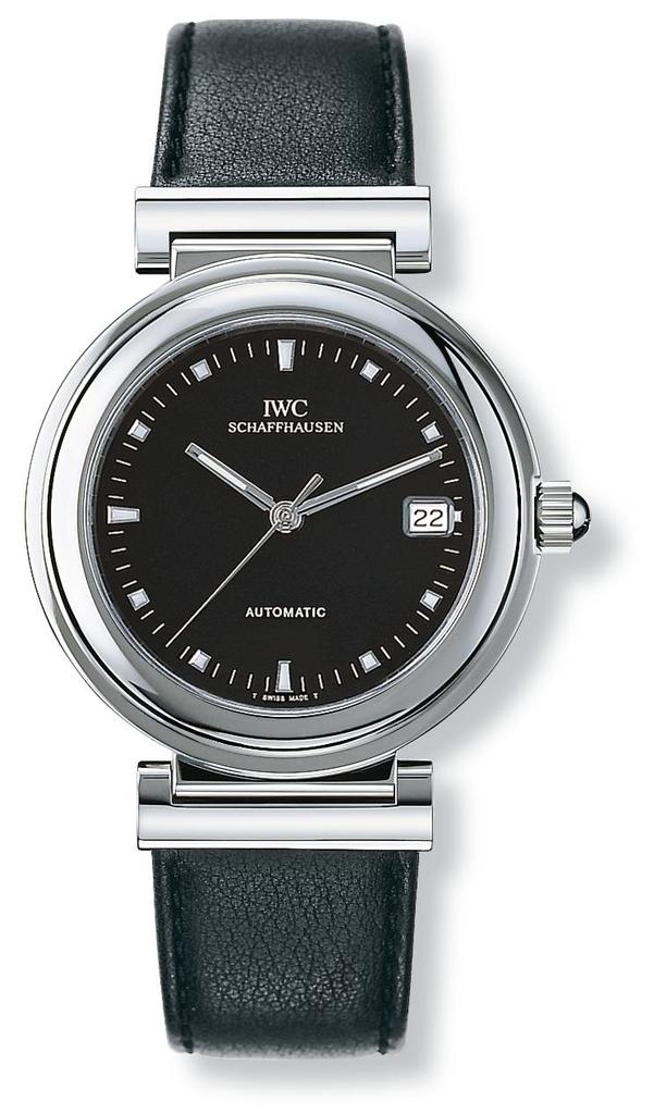 IWC IW3528-06 : Da Vinci SL Stainless Steel / Black / Nappa