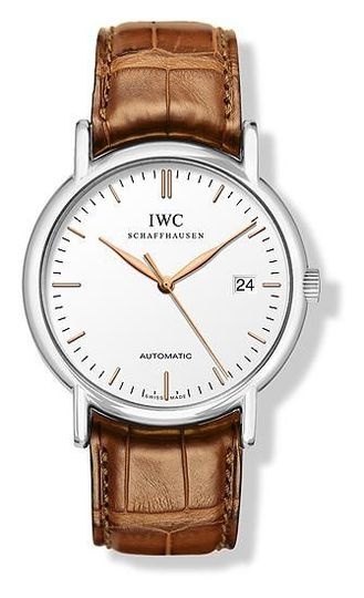 IWC IW3533-23 : Portofino Automatic / Stainless Steel / White / Strap