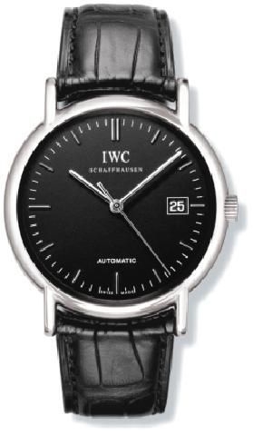 IWC IW3533-25 : Portofino Automatic / Stainless Steel / Black / Strap