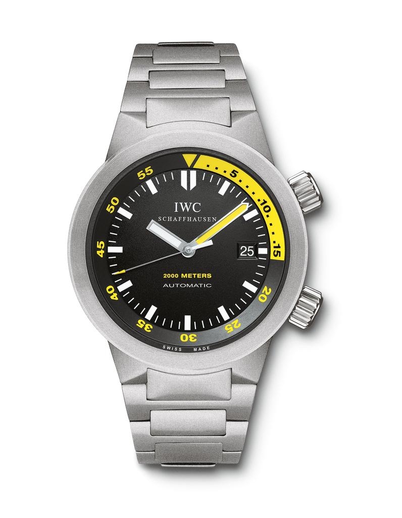 IWC IW3538-03 : Aquatimer 2000 Titanium / Black / Bracelet