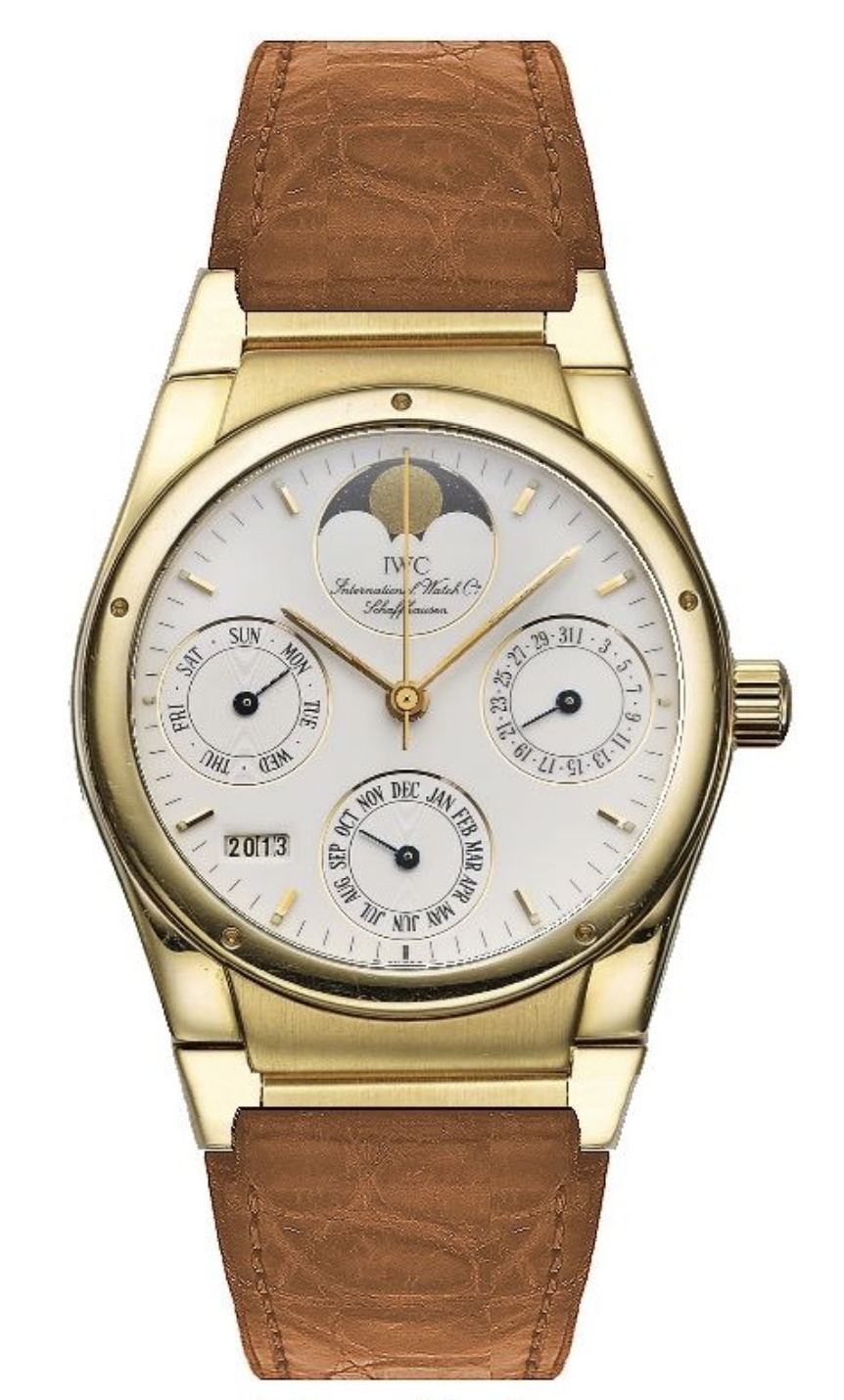 IWC IW3540-03 : Ingenieur SL Perpetual Calendar / Strap / English