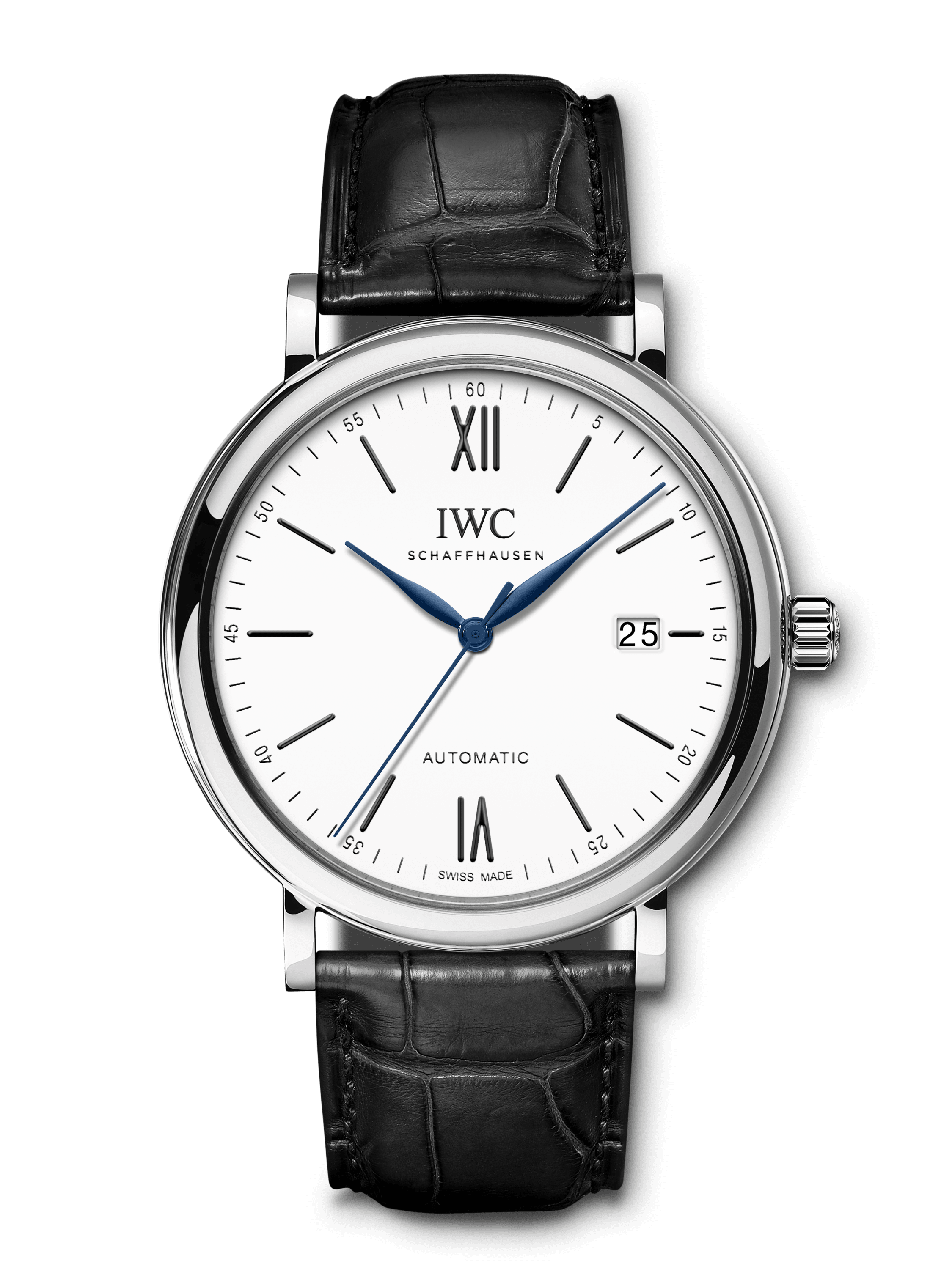 IWC IW3565-19 : Portofino Automatic 150 Years Stainless Steel / White