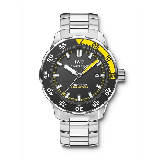 IWC IW3568-01 : Aquatimer 2000 Stainless Steel / Black / Bracelet