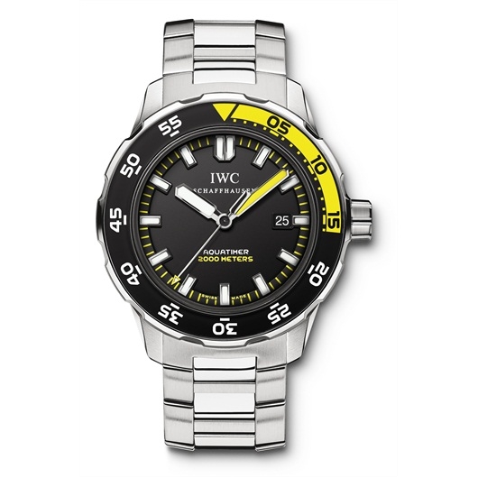 IWC IW3568-08 : Aquatimer 2000 Stainless Steel / Black / Bracelet