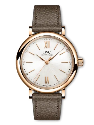 IWC IW3574-14 : Portofino 34 Red Gold / Silver
