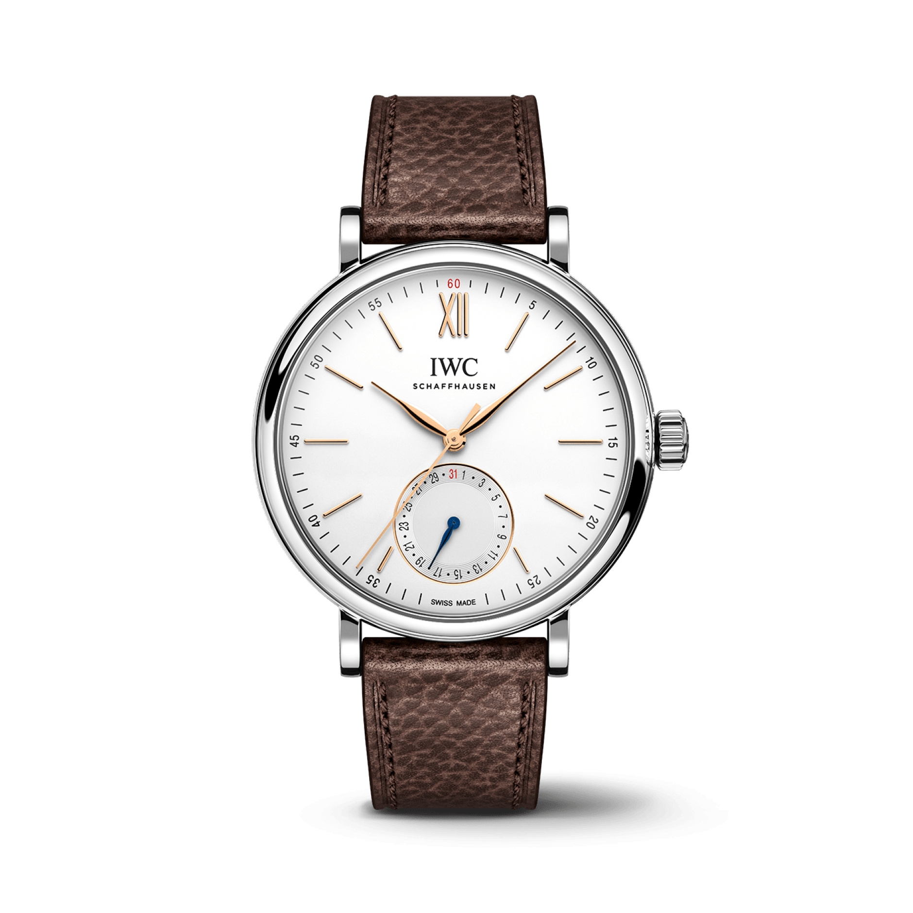 IWC IW3592-01 : Portofino Pointer Date  39 Stainless Steel / Silver