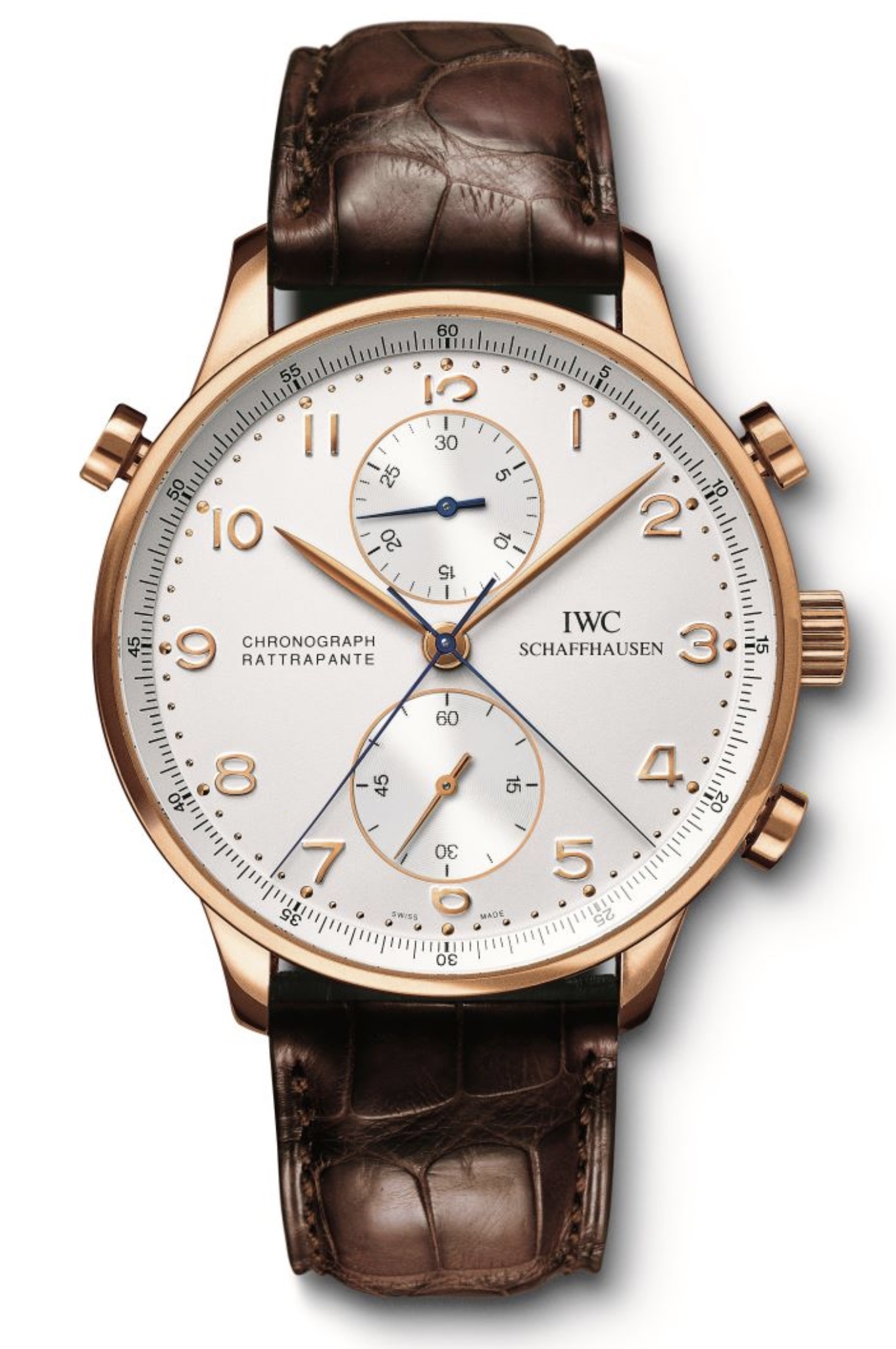 IWC IW3712-03 : Portugieser Chrono-Rattrapante Rose Gold / Silver