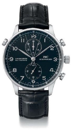 IWC IW3712-08 : Portuguese Chrono-Rattrapante White Gold / Black
