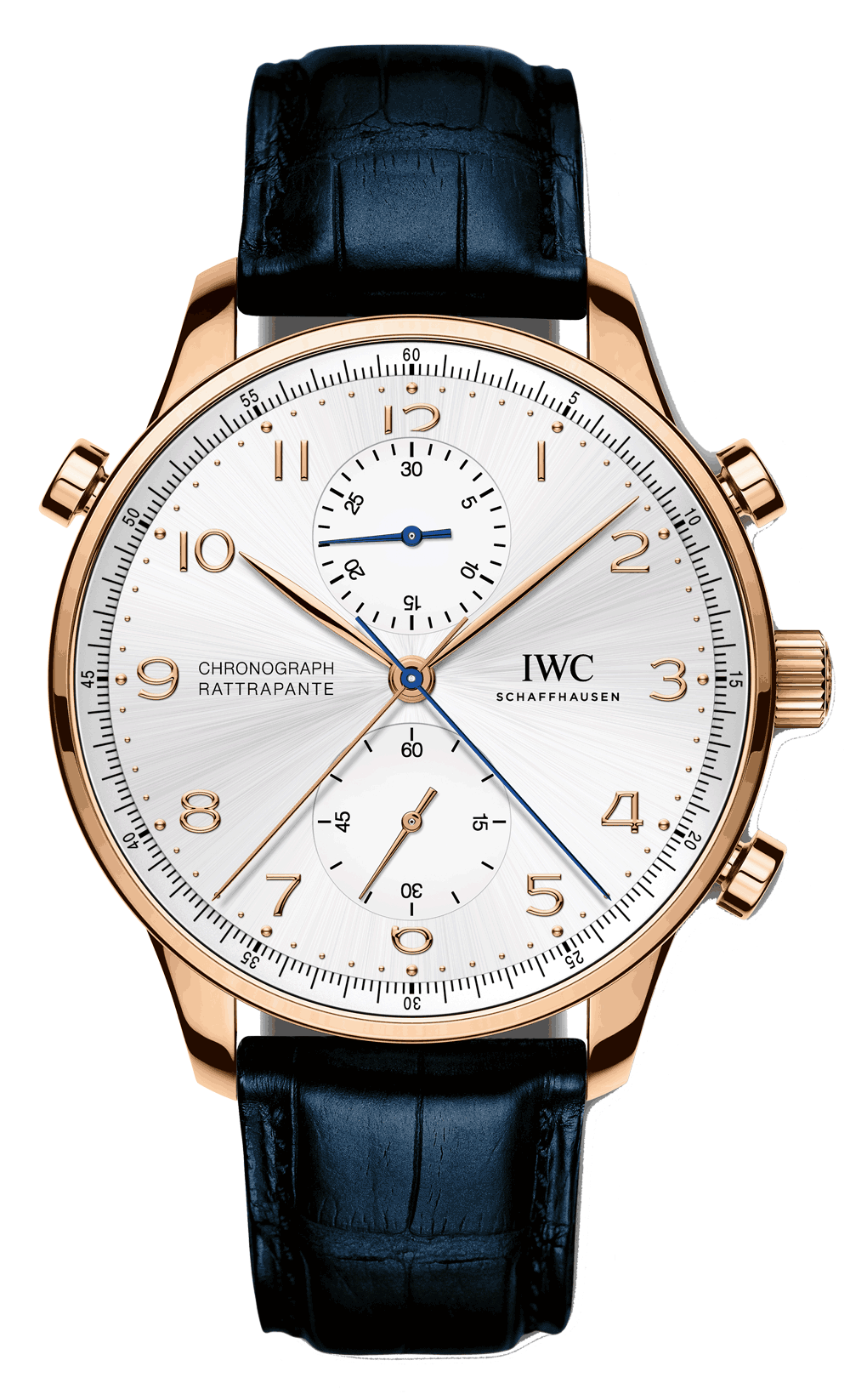 IWC IW3712-18 : Portuguese Chrono-Rattrapante Red Gold / Silver / Lisboa