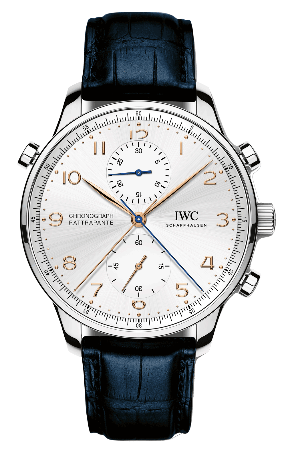 IWC IW3712-19 : Portuguese Chrono-Rattrapante Stainless Steel / Silver / Lisboa