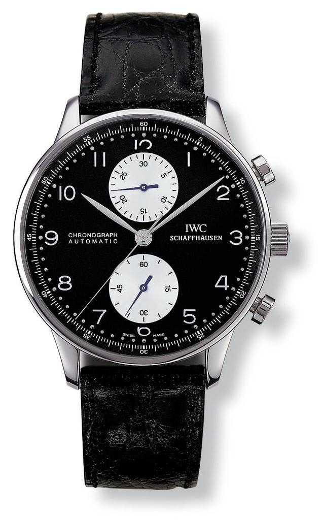 IWC IW3714-04 : Portuguese Chrono-Automatic Stainless Steel / Reverse Panda