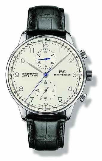 IWC IW3714-05 : Portuguese Chrono-Automatic White Gold / Silver