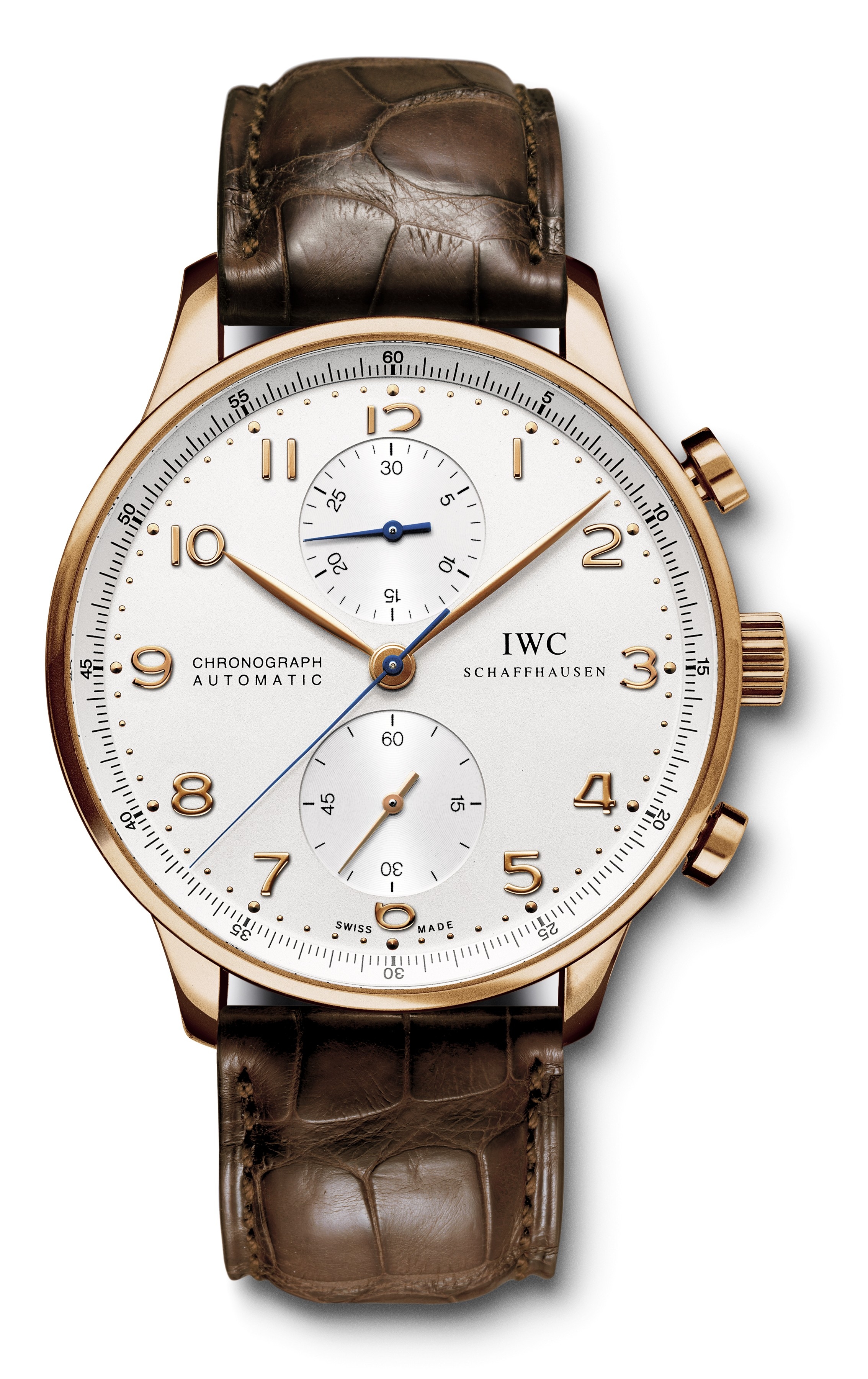 IWC IW3714-09 : Portuguese Chrono-Automatic Rose Gold / Silver