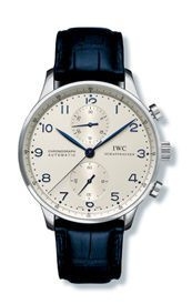 IWC IW3714-10 : Portugieser Chrono-Automatic Platinum / Silver