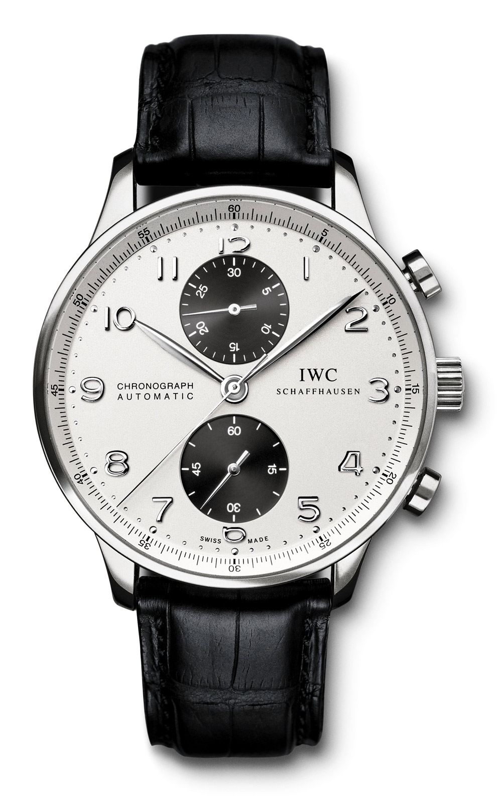 IWC IW3714-11 : Portuguese Chrono-Automatic Stainless Steel / Panda
