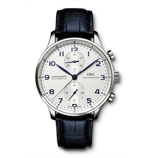IWC IW3714-17 : Portuguese Chrono-Automatic Stainless Steel / Silver