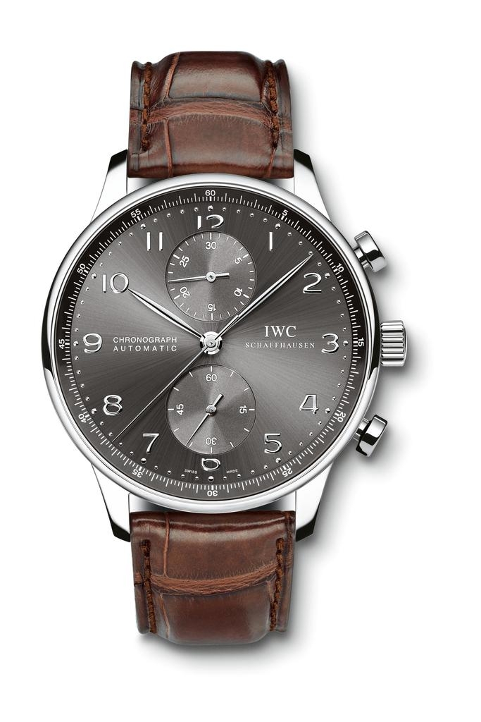 IWC IW3714-31 : Portuguese Chrono-Automatic White Gold / Ardoise