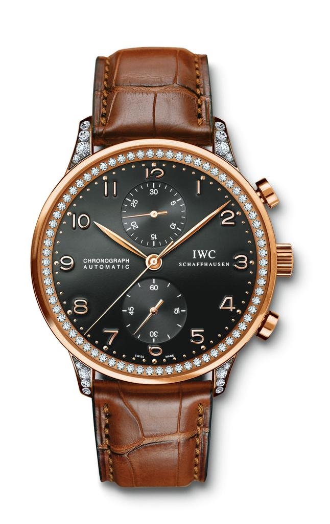 IWC IW3714-72 : Portuguese Chrono-Automatic Rose Gold / 266 Diamond