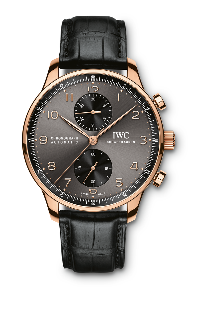 IWC IW3714-82 : Portuguese Chrono-Automatic  Red Gold / Slate
