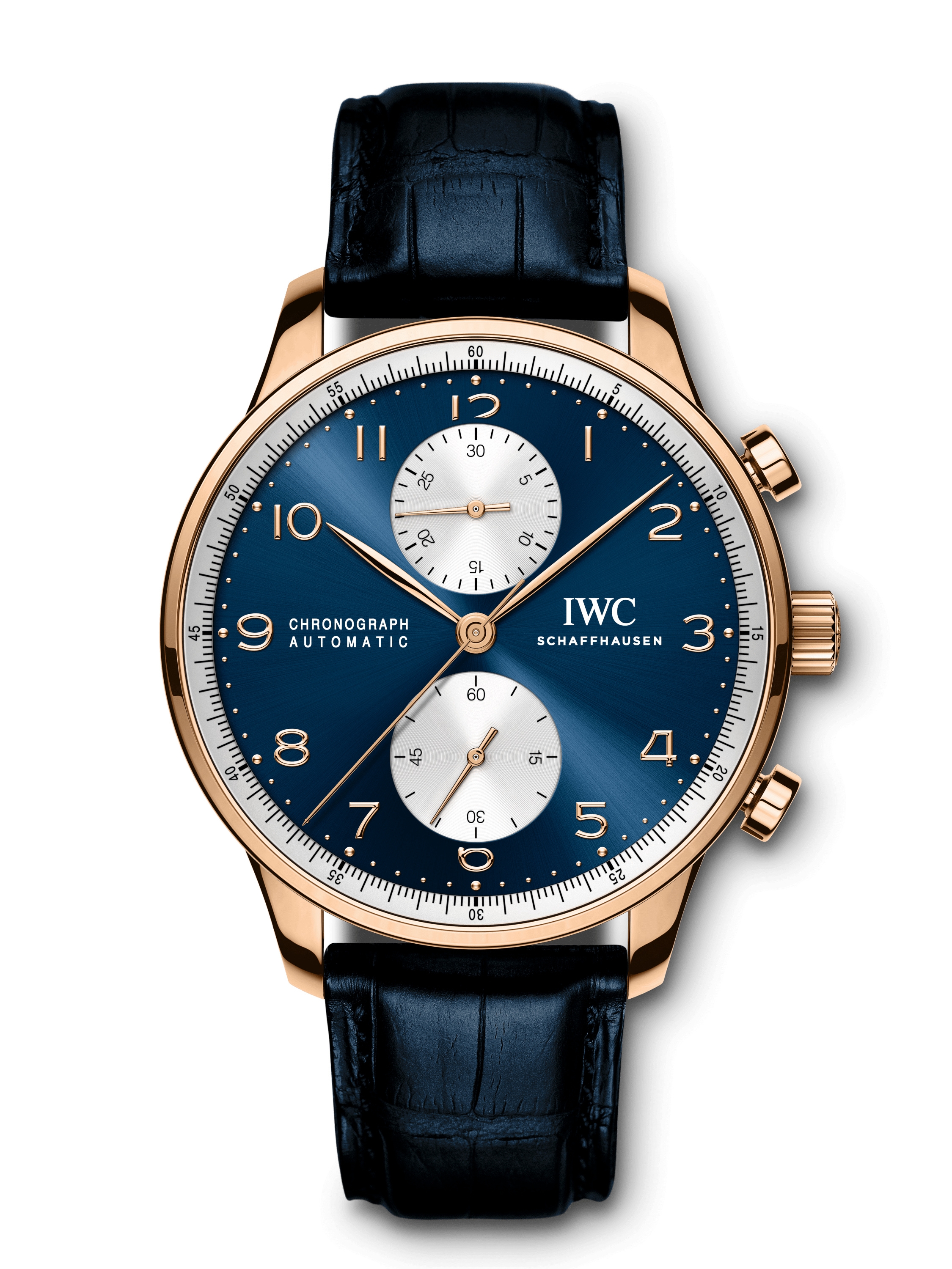 IWC IW3714-88 : Portugieser Chrono-Automatic Bucherer Blue Editions