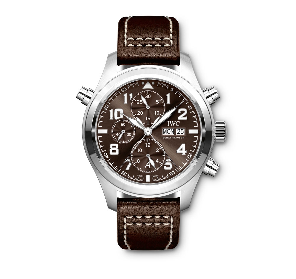 IWC IW3718-08 : Pilot's Watch Spitfire Double Chronograph Antoine de Saint Exupery